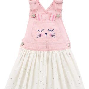 OshKosh B'Gosh Bunny Overall Dress